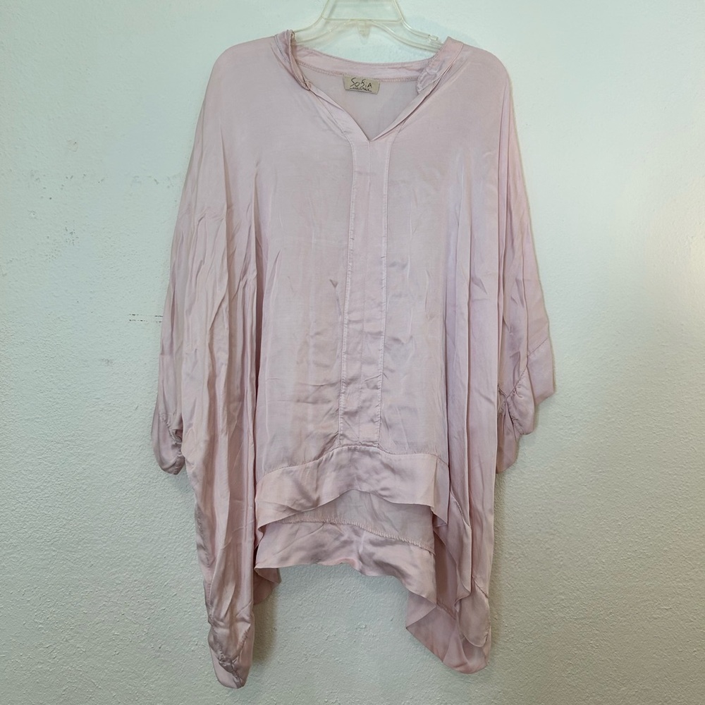Sofia Pink Oversized Tunic